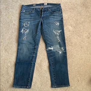 AG jeans Stilt Cigarette Crop